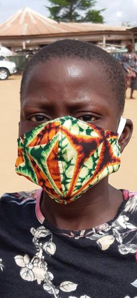 Des masques distribués au Bénin grâce à vous